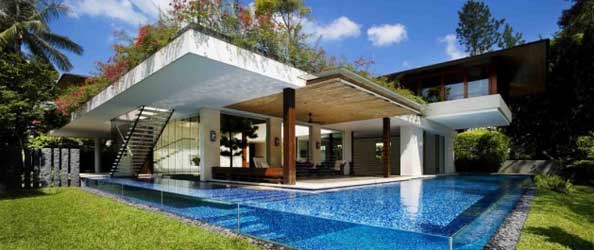 Drinnen, Draußen und mit&nbsp;Pool