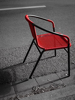 seat on the&nbsp;street